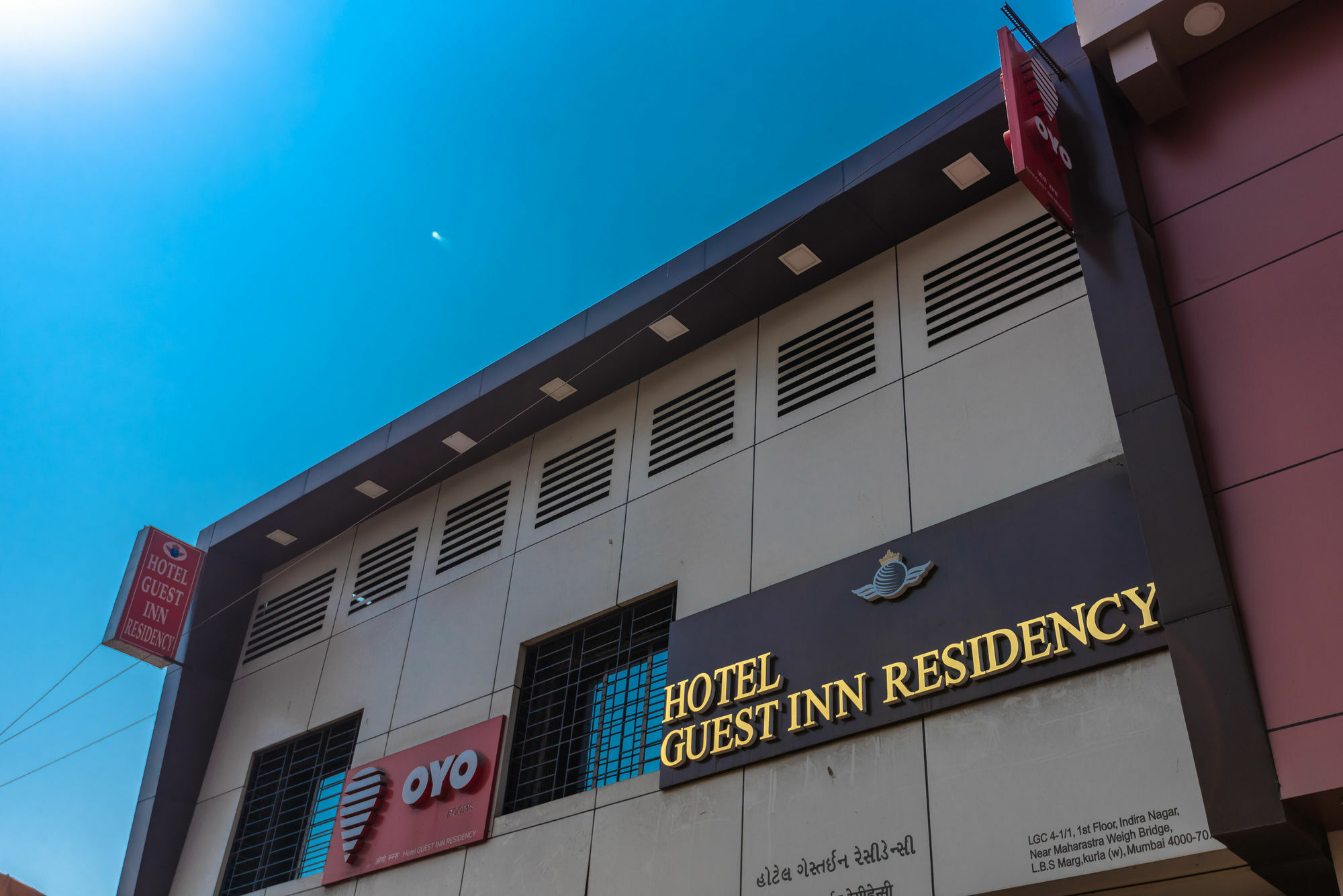 Hotel Guestinn Residency Bombay Exterior foto